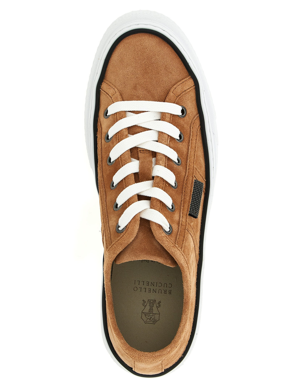 Brunello Cucinelli - 'Shiny Tab' sneakers