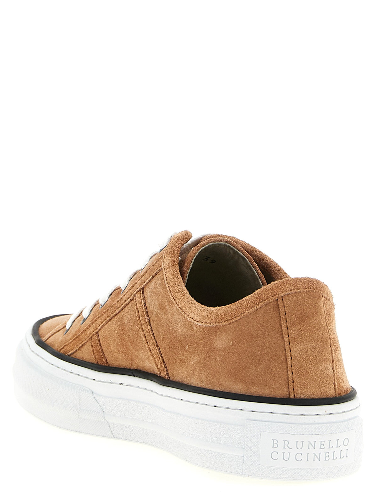 Brunello Cucinelli - 'Shiny Tab' sneakers