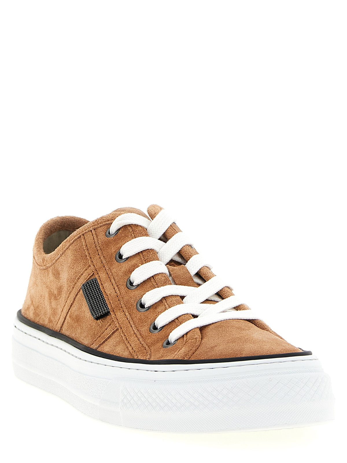 Brunello Cucinelli - 'Shiny Tab' sneakers
