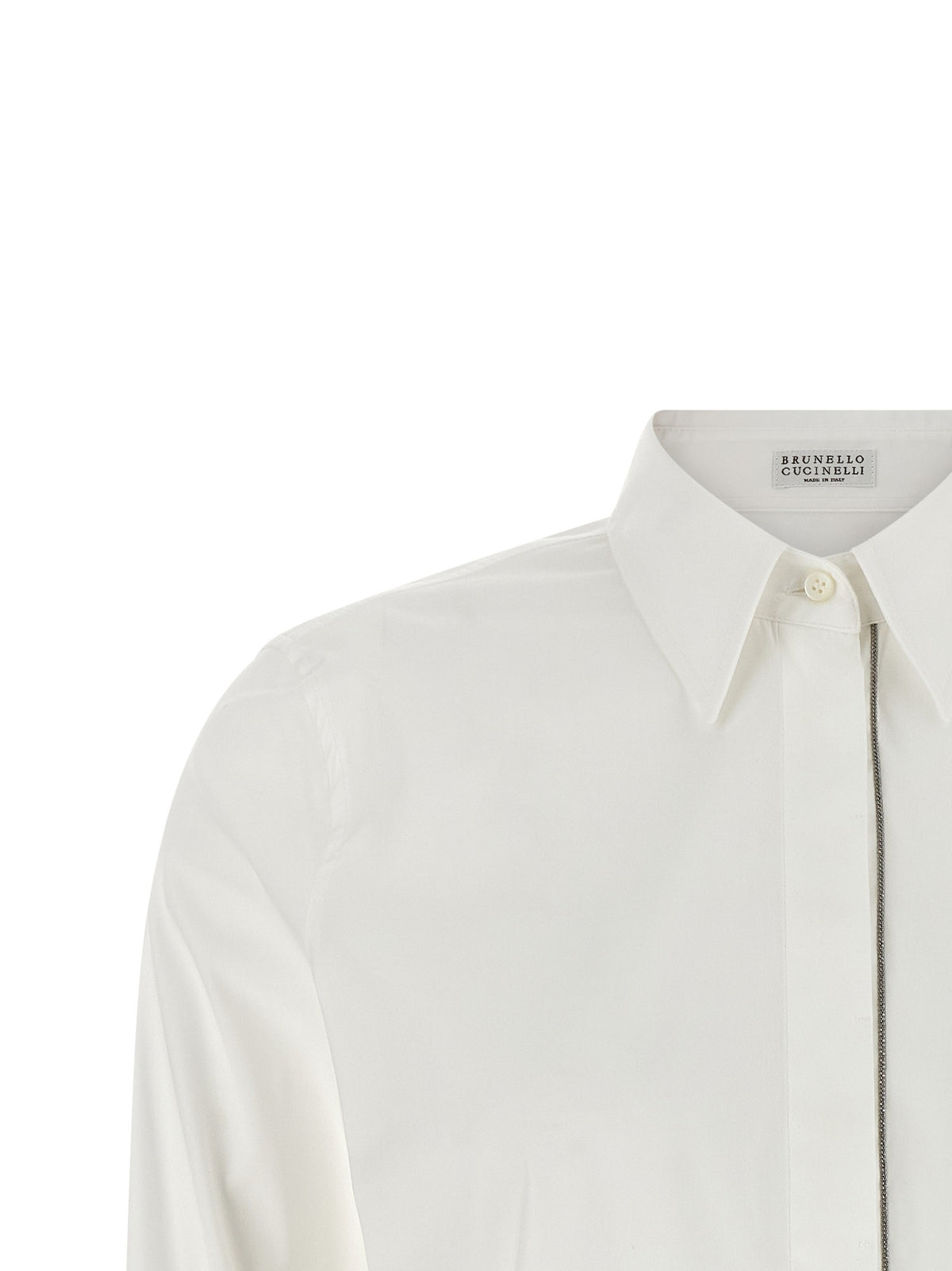 Brunello Cucinelli - 'Shiny Trim' shirt