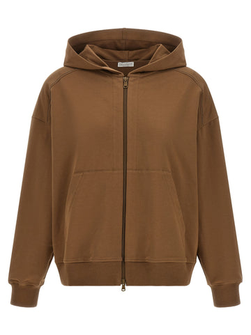 Brunello Cucinelli - 'Shiny Trims' hoodie