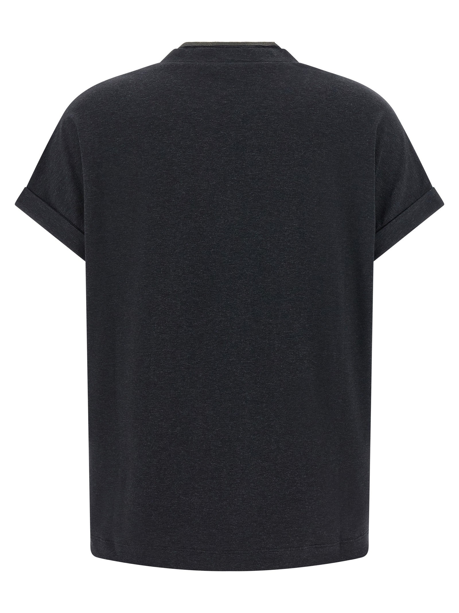 Brunello Cucinelli - 'Shiny Trims' T-shirt
