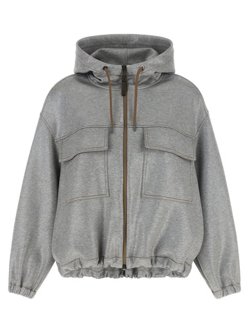 Brunello Cucinelli - 'Shiny Zipper Pull' bomber jacket shiny-zipper-pull-bomber-jacket_c4e9e1d3-34eb-4ebd-aa41-3407d93eeab2