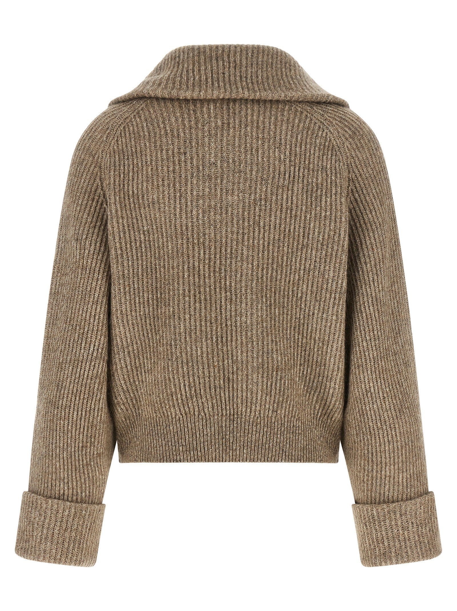 Brunello Cucinelli - 'Shiny Zipper Pull' cardigan