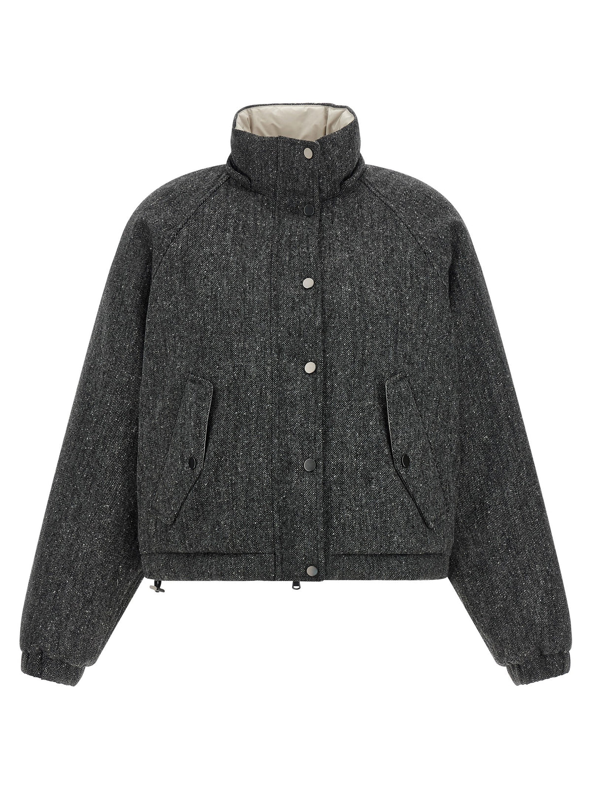 Brunello Cucinelli - 'Shiny Zipper Pull' down jacket shiny-zipper-pull-down-jacket_abc57f04-87e1-4aef-8072-2430fcca4766