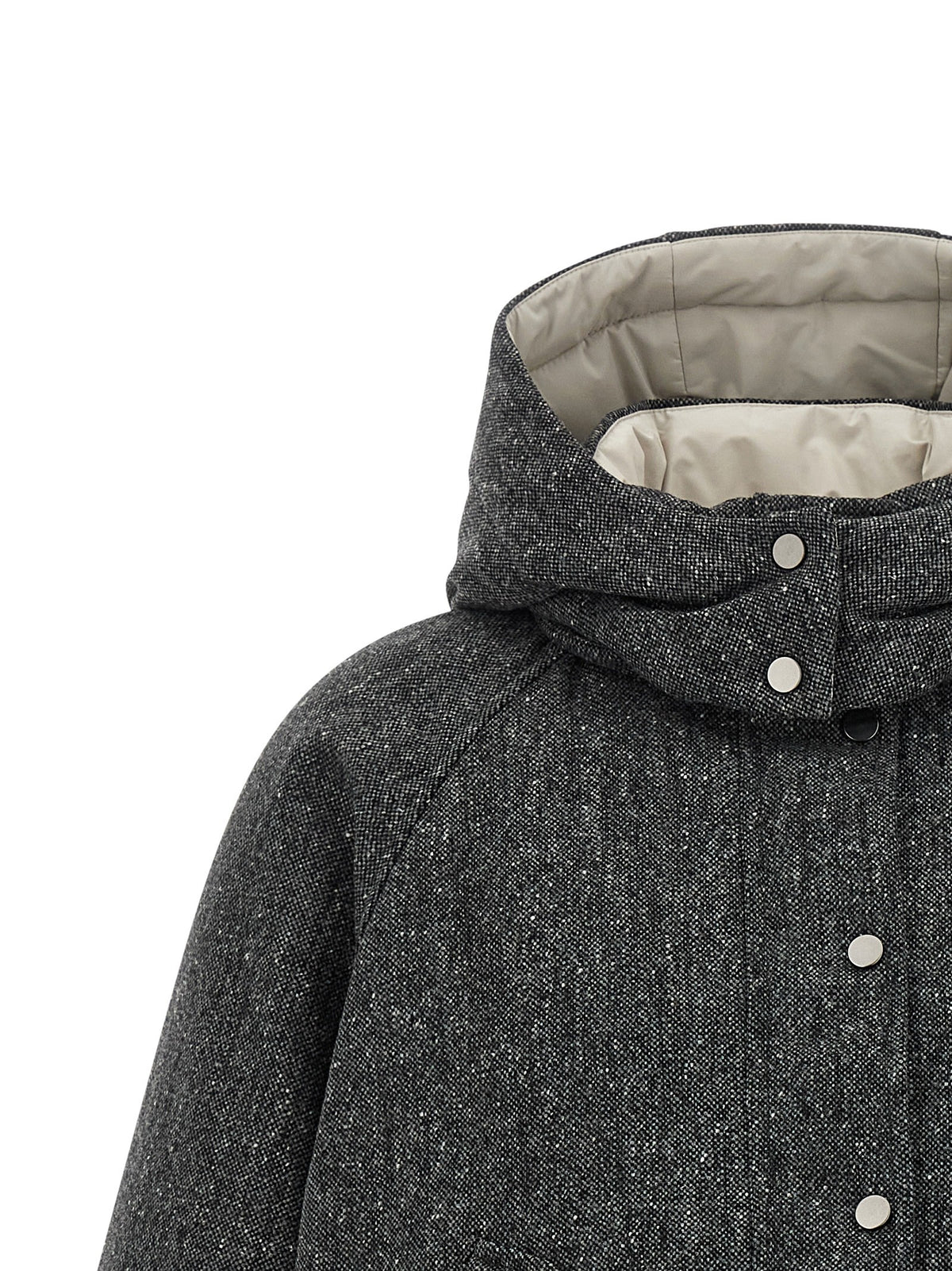 Brunello Cucinelli - 'Shiny Zipper Pull' down jacket shiny-zipper-pull-down-jacket_e4fec47b-eb9e-48ed-9c4f-bf9c06ca5d3d