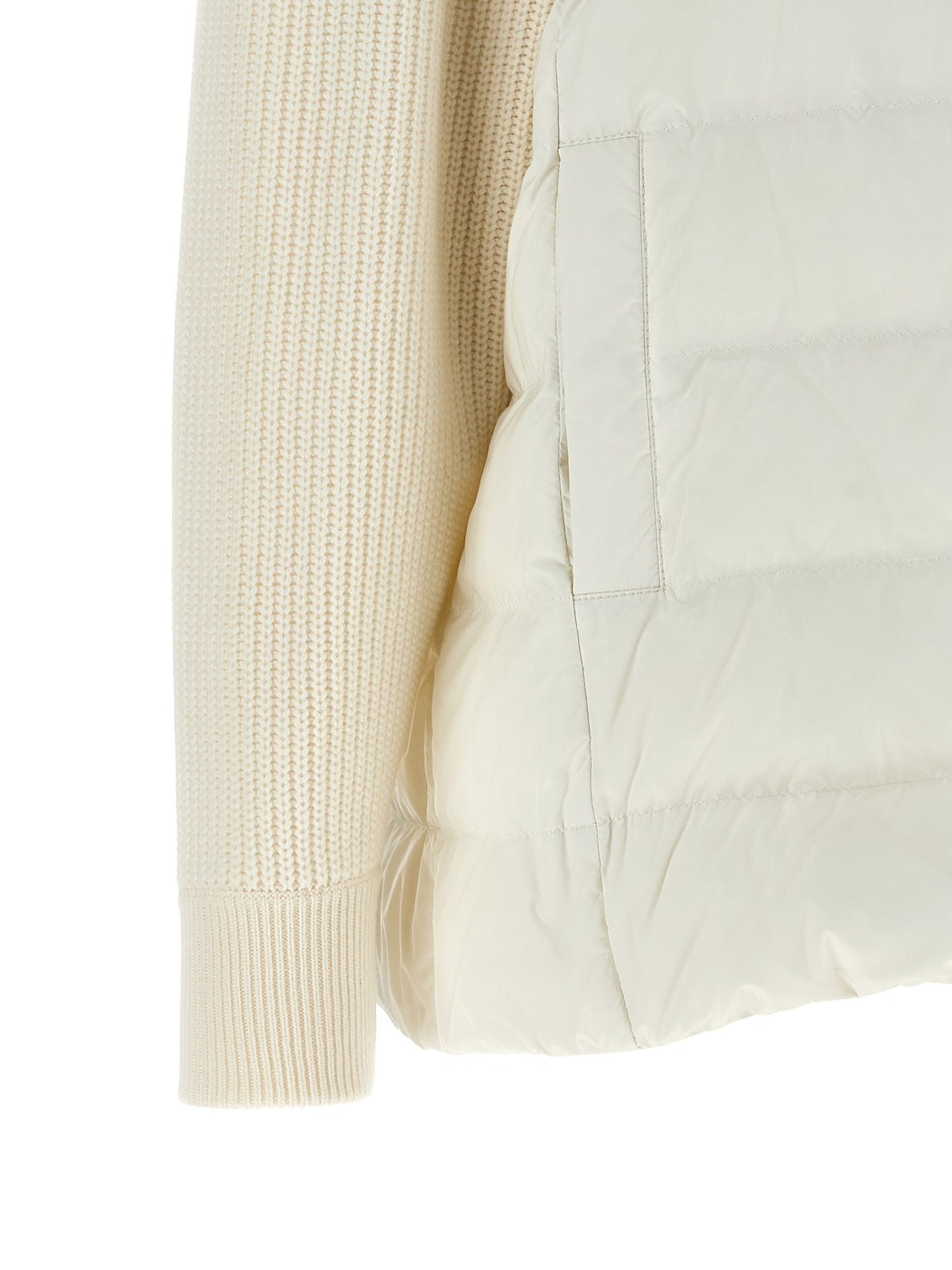 Brunello Cucinelli - 'Shiny Zipper Pull' down jacket