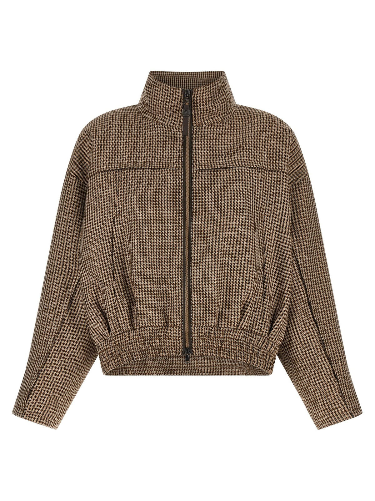 Brunello Cucinelli - 'Shiny Zipper Pull' jacket