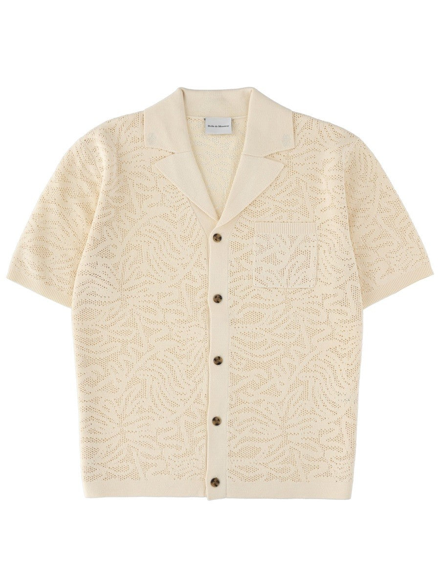 Drole De Monsieur - SHIRT "MAILLE DENTELLE" shirt-maille-dentelle