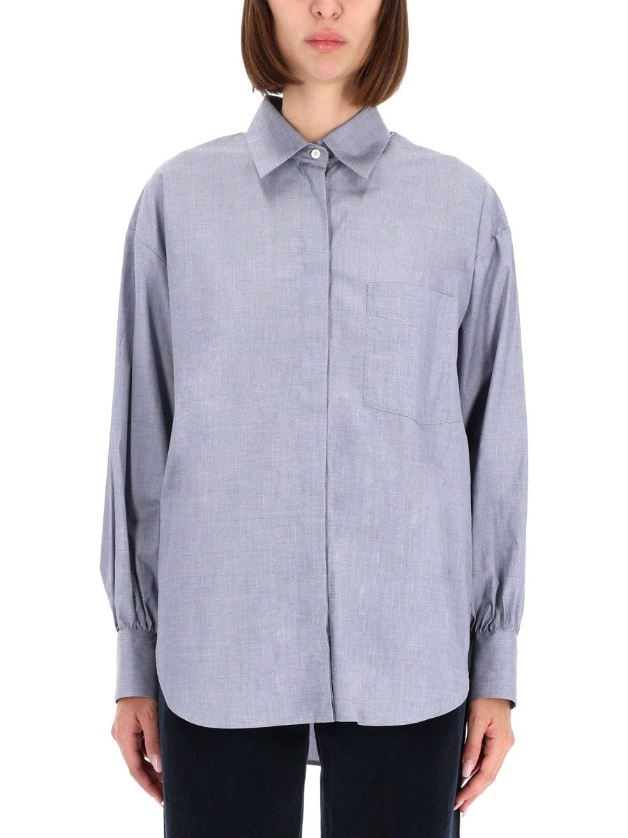 ASPESI - HIGH COLLAR SHIRT shirt-mod5483_b790f7e2-14cb-4f0c-b765-5ab3df47c363