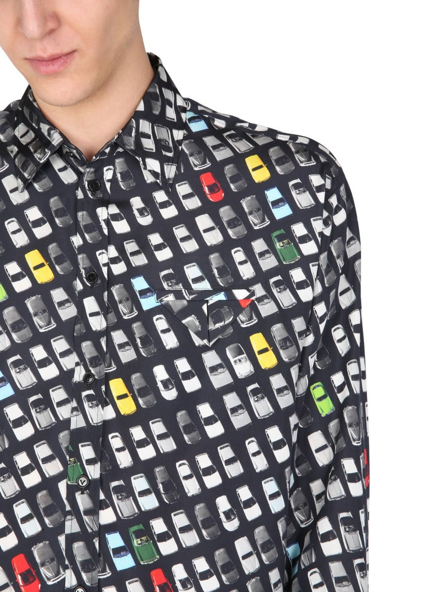 SHIRT WITH ALLOVER PRINT