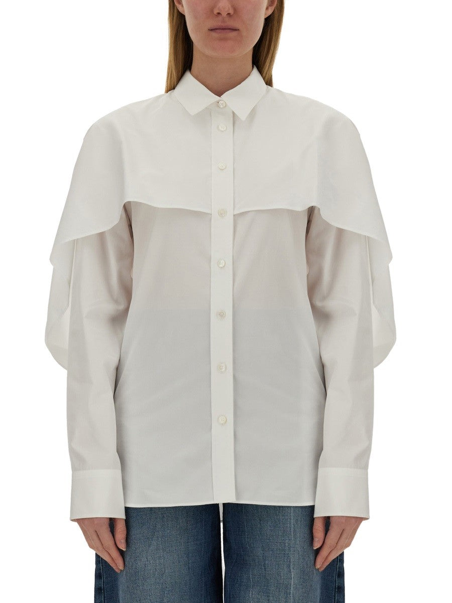 stella mccartney - SHIRT WITH CAPE shirt-with-cape