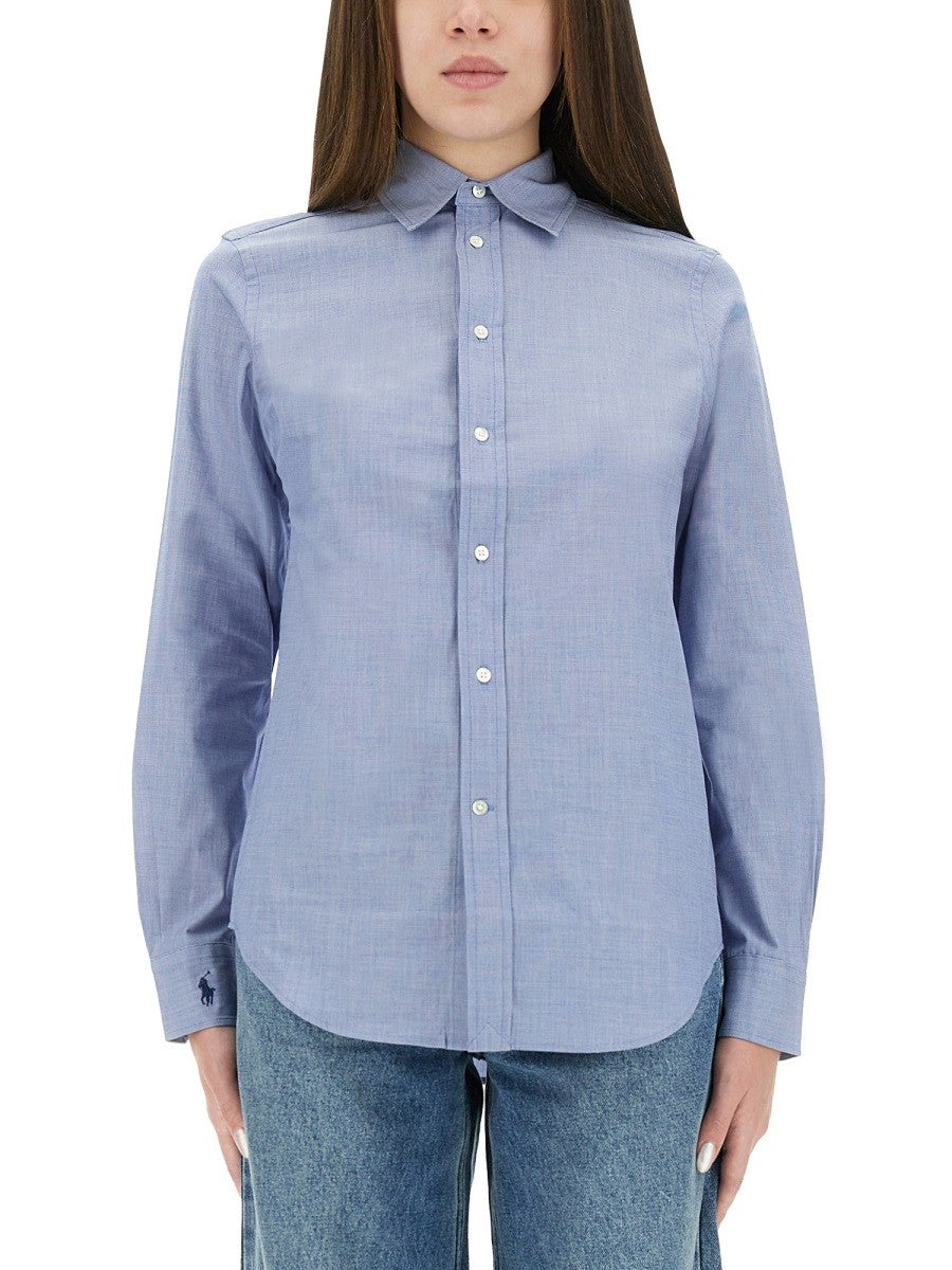 Polo Ralph Lauren - SHIRT WITH EMBROIDERED LOGO shirt-with-embroidered-logo_2f262a7e-7250-47df-a8ec-2e7f0dafb2e5