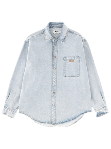 msgm - SHIRT WITH EMBROIDERED LOGO shirt-with-embroidered-logo_7e0ba7ed-79ba-4692-a432-c56c0705599d