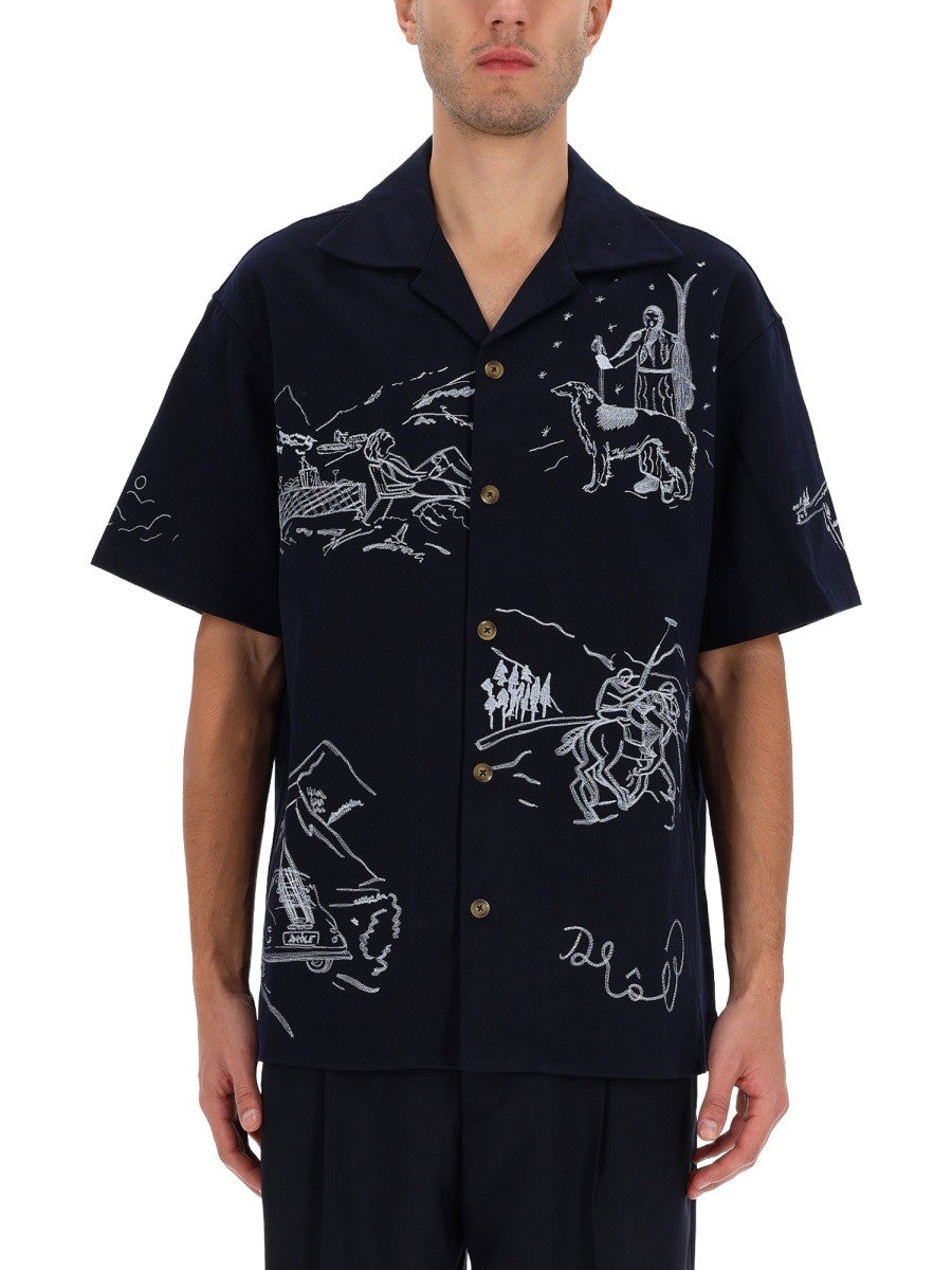 Drole De Monsieur - SHIRT WITH EMBROIDERY shirt-with-embroidery_0335c06e-28e8-4ecf-8f32-fe62bec66f30