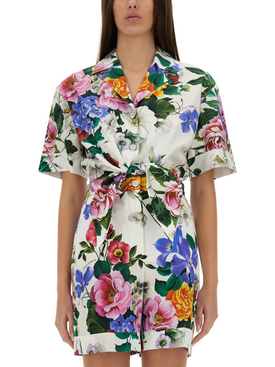 SHIRT WITH FLORAL PATTERN