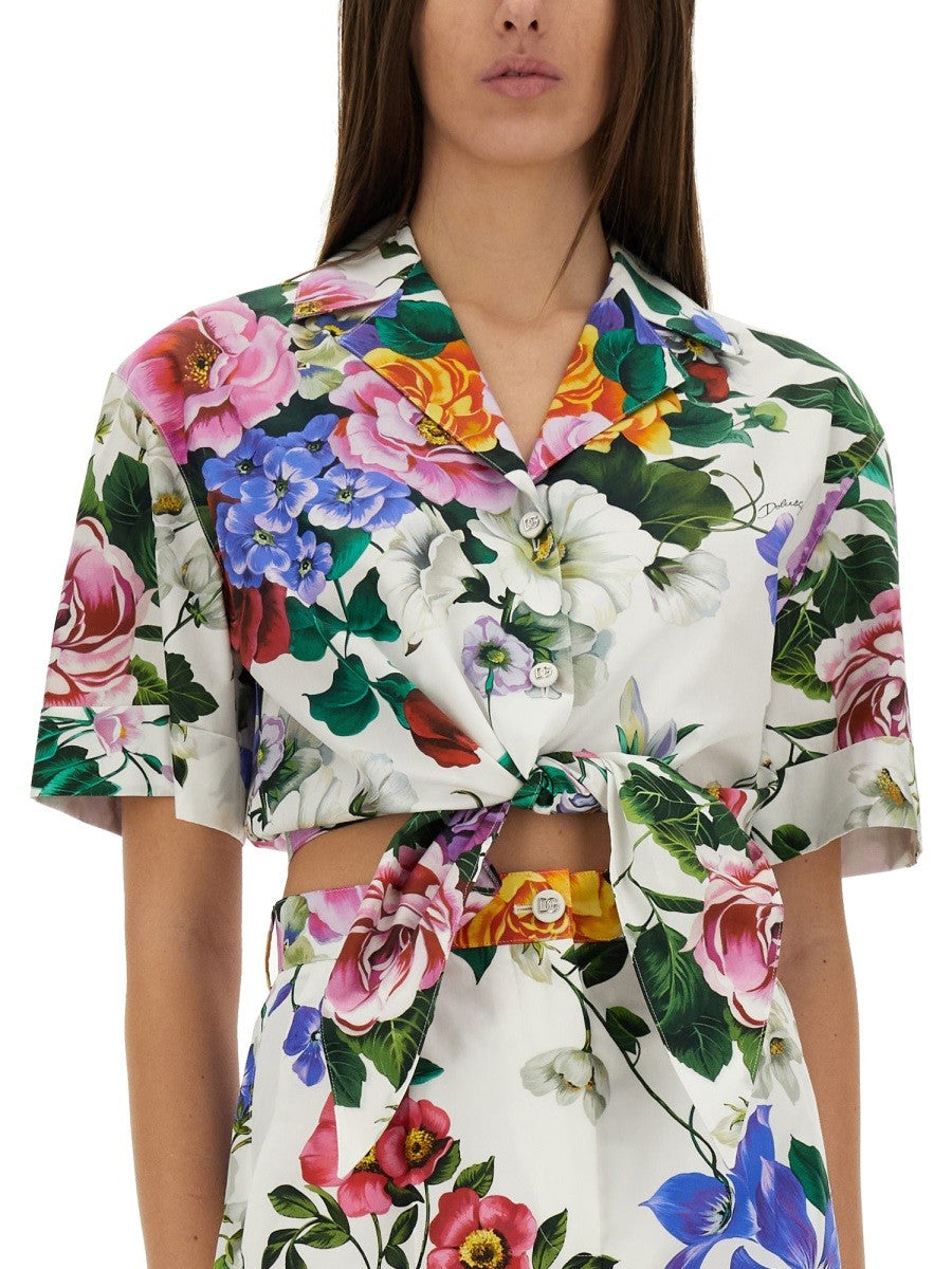 SHIRT WITH FLORAL PATTERN