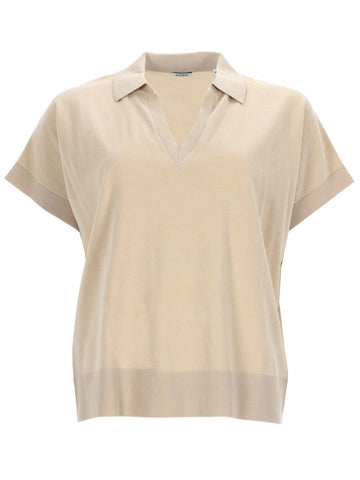 ASPESI - SHIRT WITH POLO COLLAR