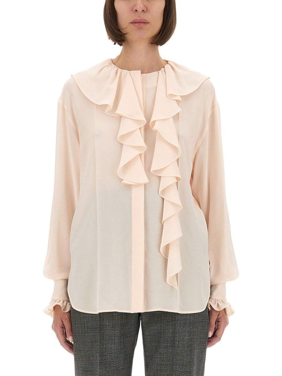 SHIRT WITH RUFFLES