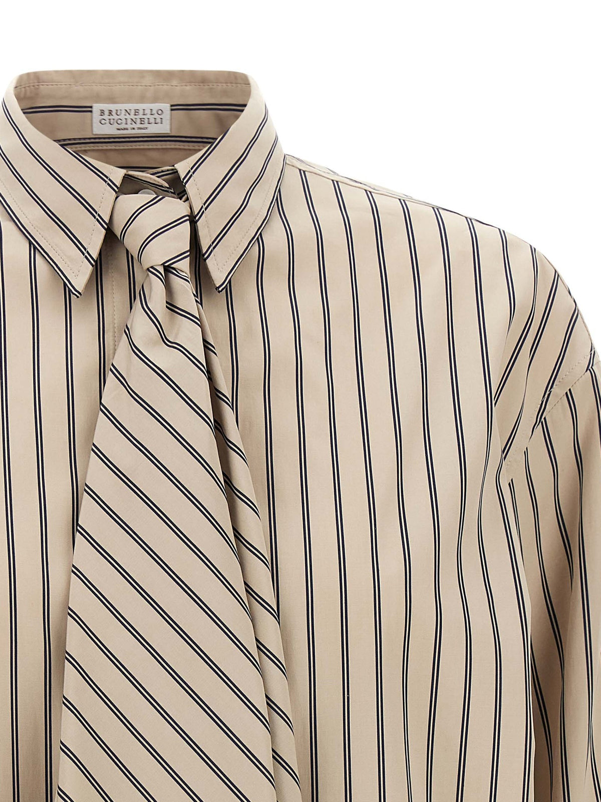 Brunello Cucinelli - Shirt with tie