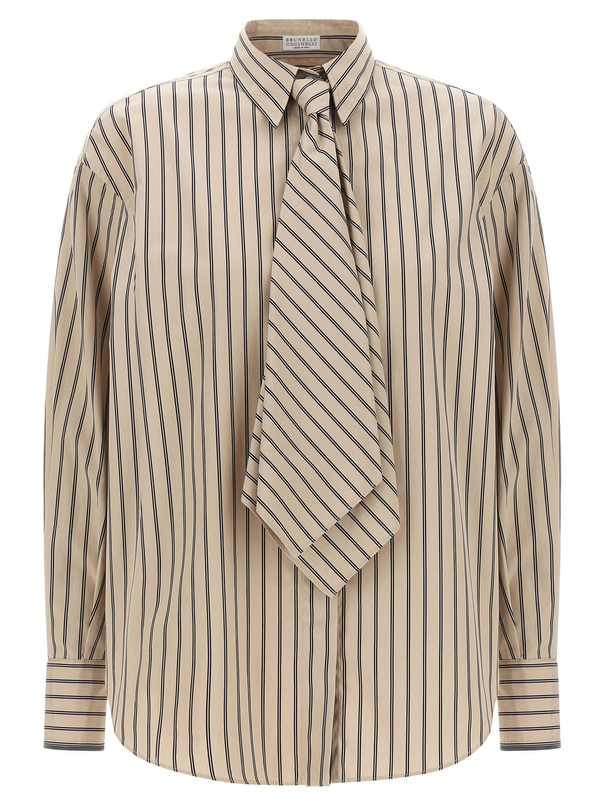 Brunello Cucinelli - Shirt with tie
