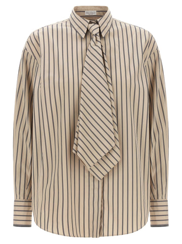 Brunello Cucinelli - Shirt with tie
