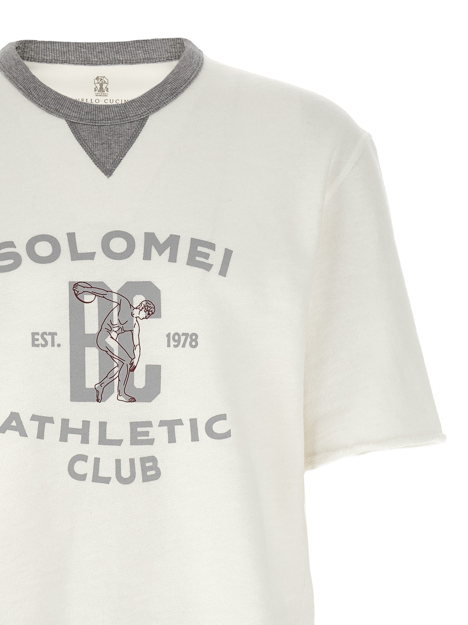 Brunello Cucinelli - Short sleeved sweatshirt short-sleeved-sweatshirt