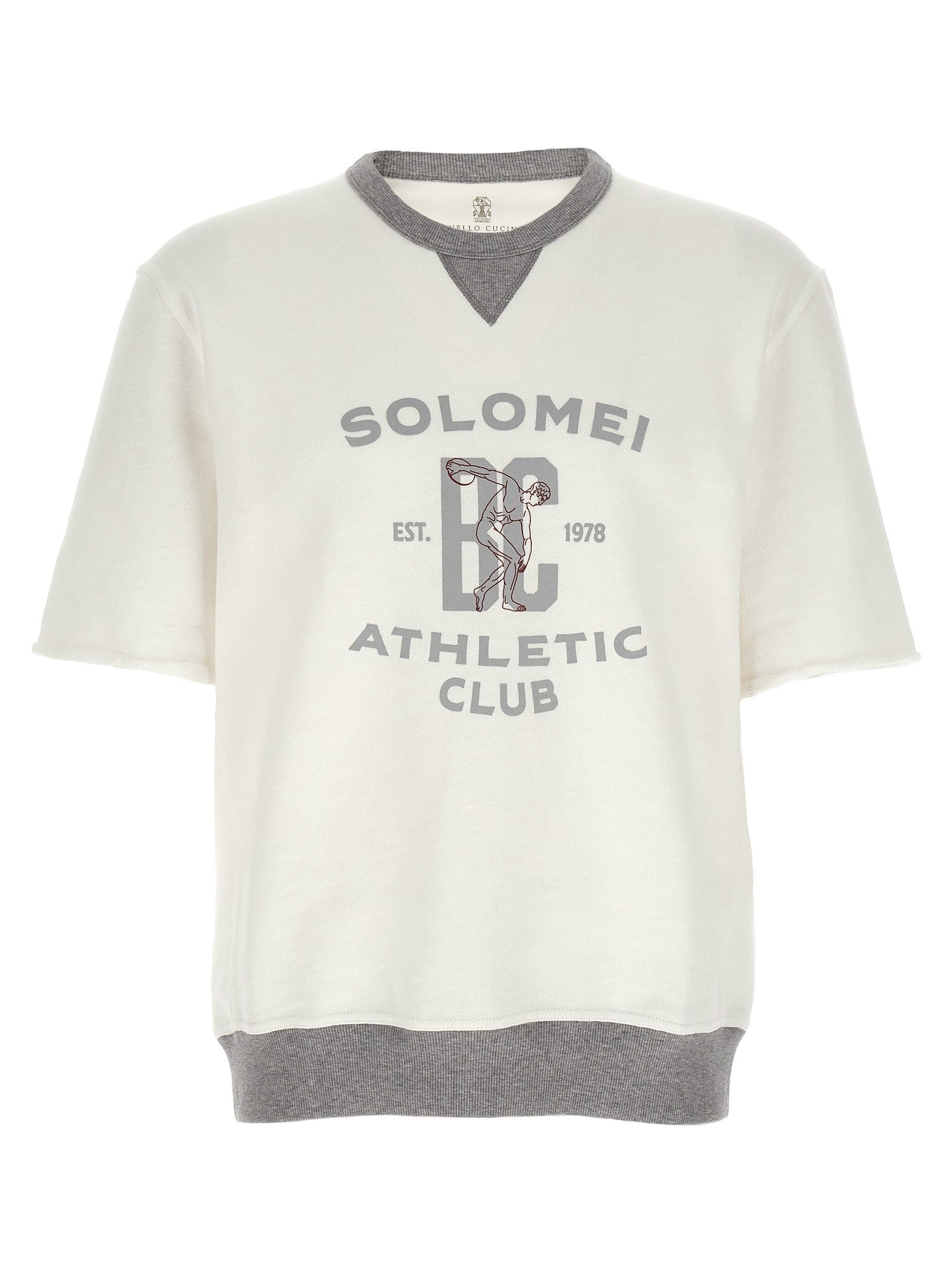 Brunello Cucinelli - Short sleeved sweatshirt short-sleeved-sweatshirt_c770a601-de38-40fa-ab04-6e86428a9996
