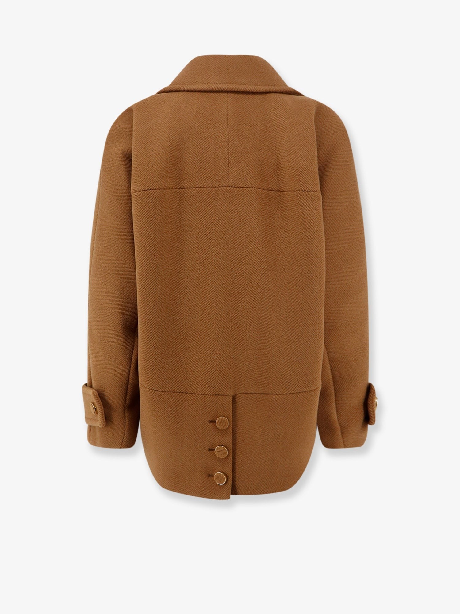 CHLOE' - Short wool coat short-wool-coat_1fbcdfc2-a3a2-4989-8435-1621810c91e5