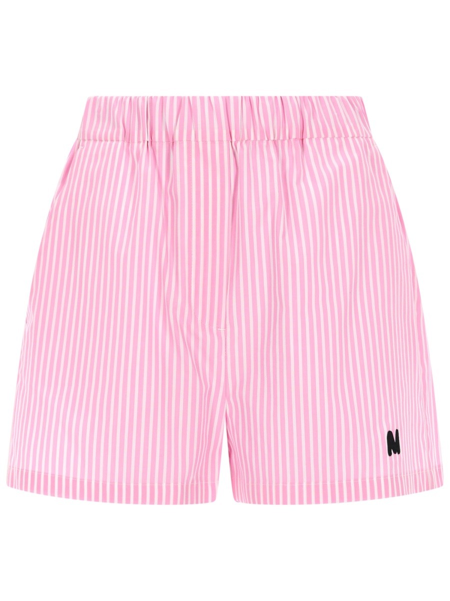 msgm msgm - SHORTS CON LOGO