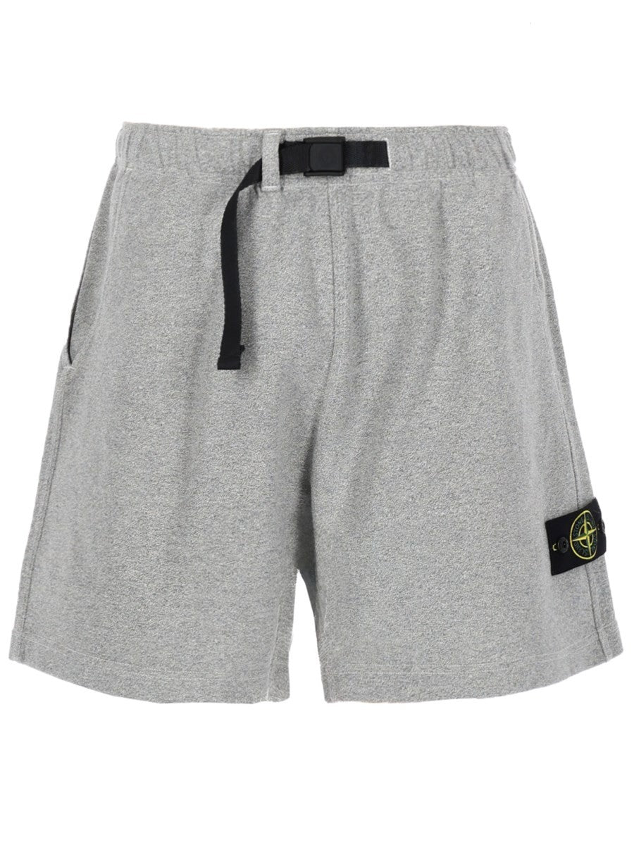 Stone Island Stone Island - SHORTS CON PATCH LOGO