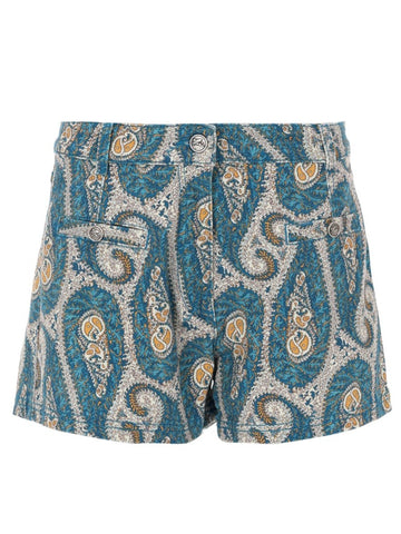 Etro - SHORTS CON STAMPA PAISLEY shorts-con-stampa-paisley