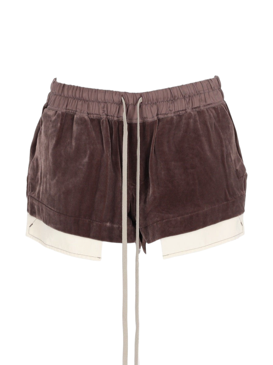 RICK OWENS - SHORTS "FOG BOXER" Purple