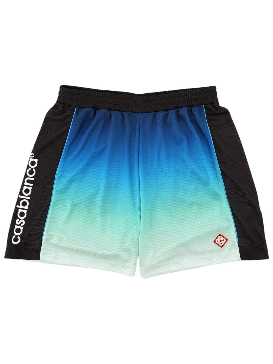 CASABLANCA - Football Sport Shorts with Logo shorts-football-con-logo_544f5817-9670-4d0a-b62b-c853cf263164