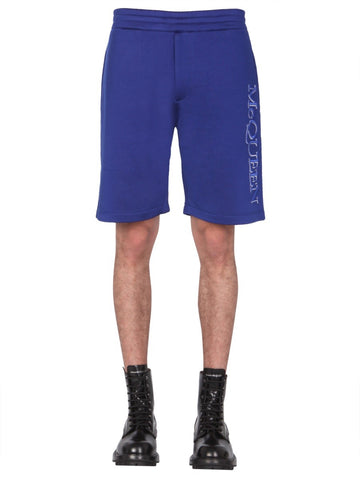 Alexander Mcqueen - SHORTS WITH EMBROIDERED LOGO shorts-with-embroidered-logo