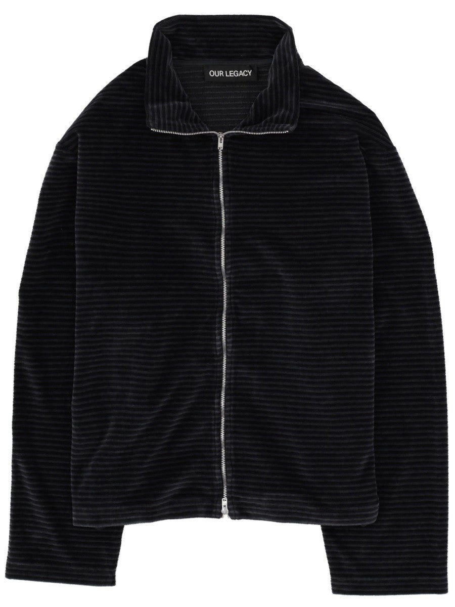 "SHRUNKEN" ZIPPERED SWEATSHIRT shrunken-zippered-sweatshirt_0ba475bb-4d7f-4b34-a686-d8c4c8b1ac47