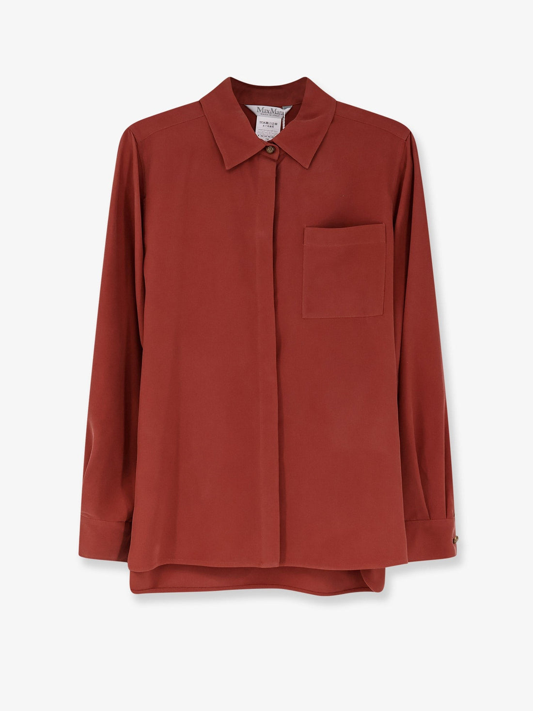 Max Mara - Siamese silk shirt siamese-silk-shirt