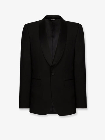 Dolce & Gabbana Sicilia stretch wool tuxedo blazer