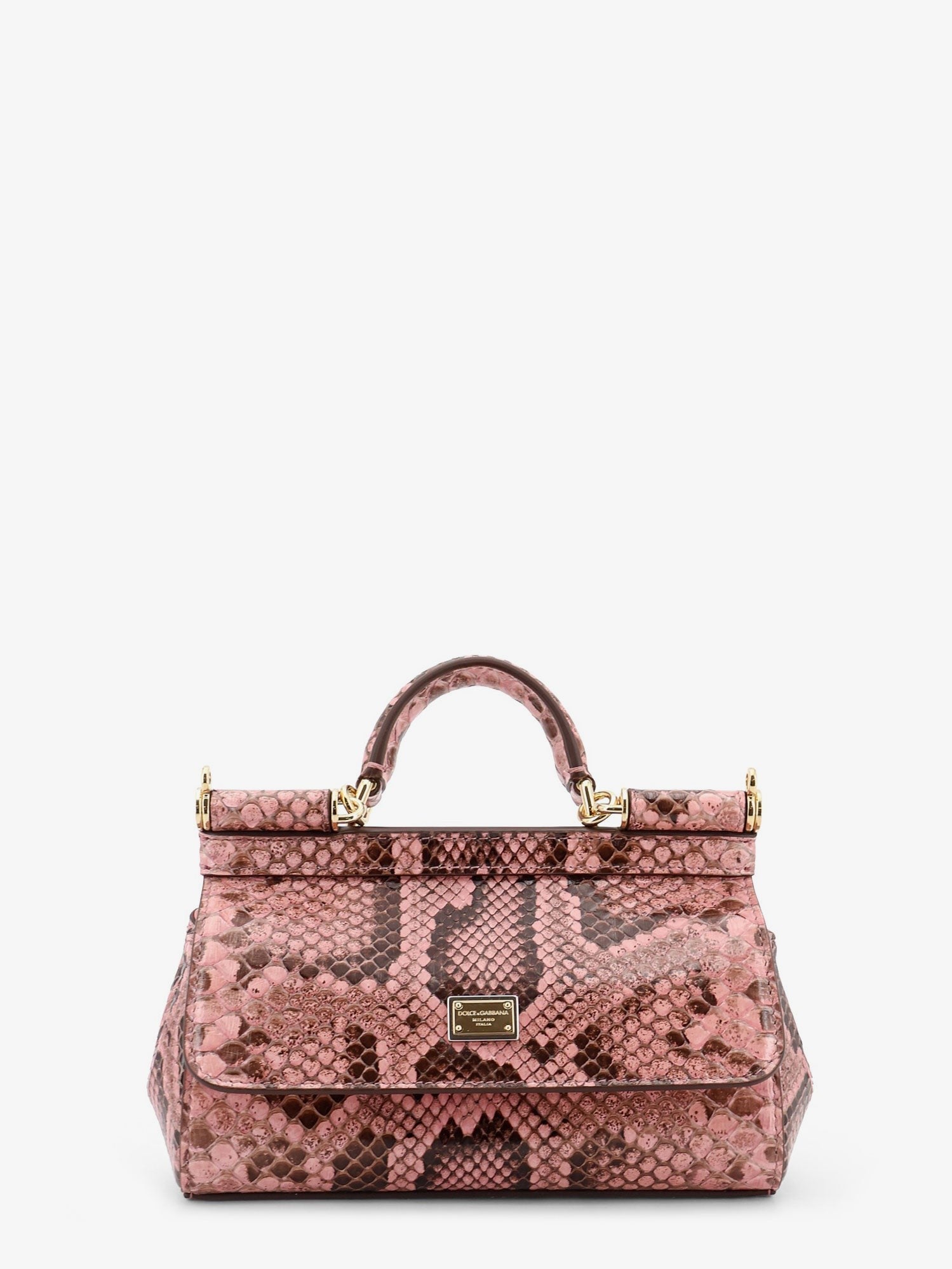 Dolce & Gabbana Sicily python handbag