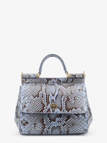 Dolce & Gabbana Sicily Python handbag