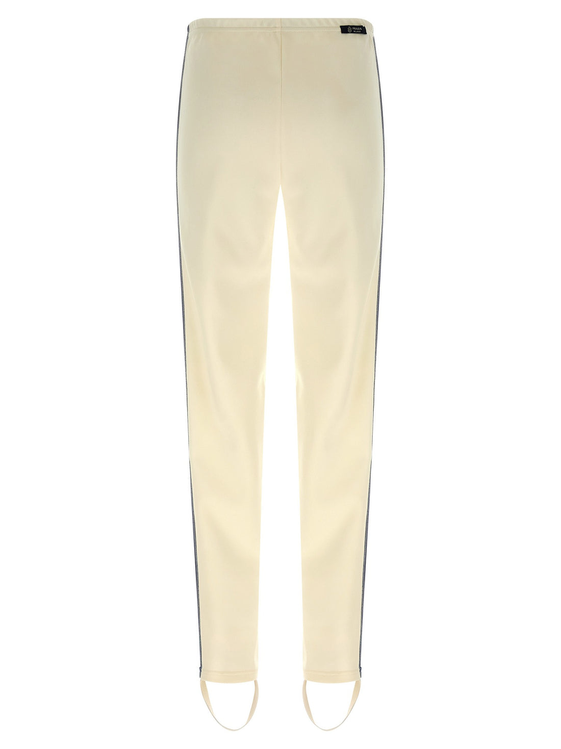 PRADA - Side band joggers White