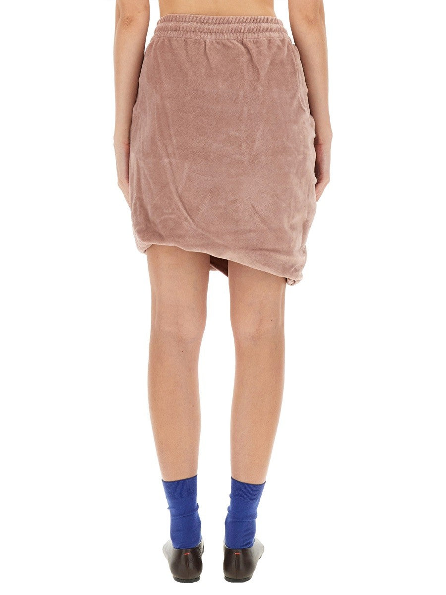 "SIDE PANTHER" MINI SKIRT