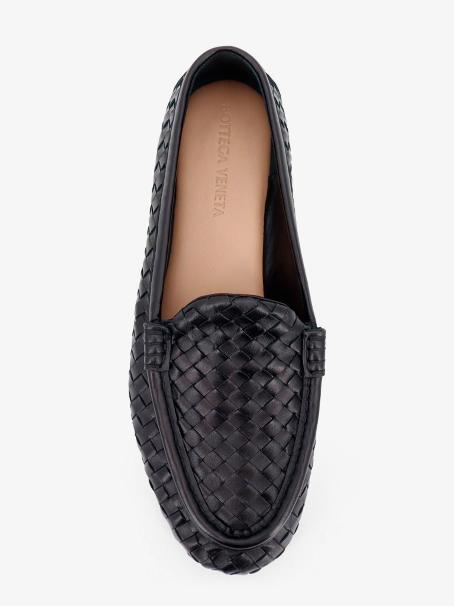 Bottega Veneta Bottega Veneta - Silenzio leather loafers with Intrecciato motif
