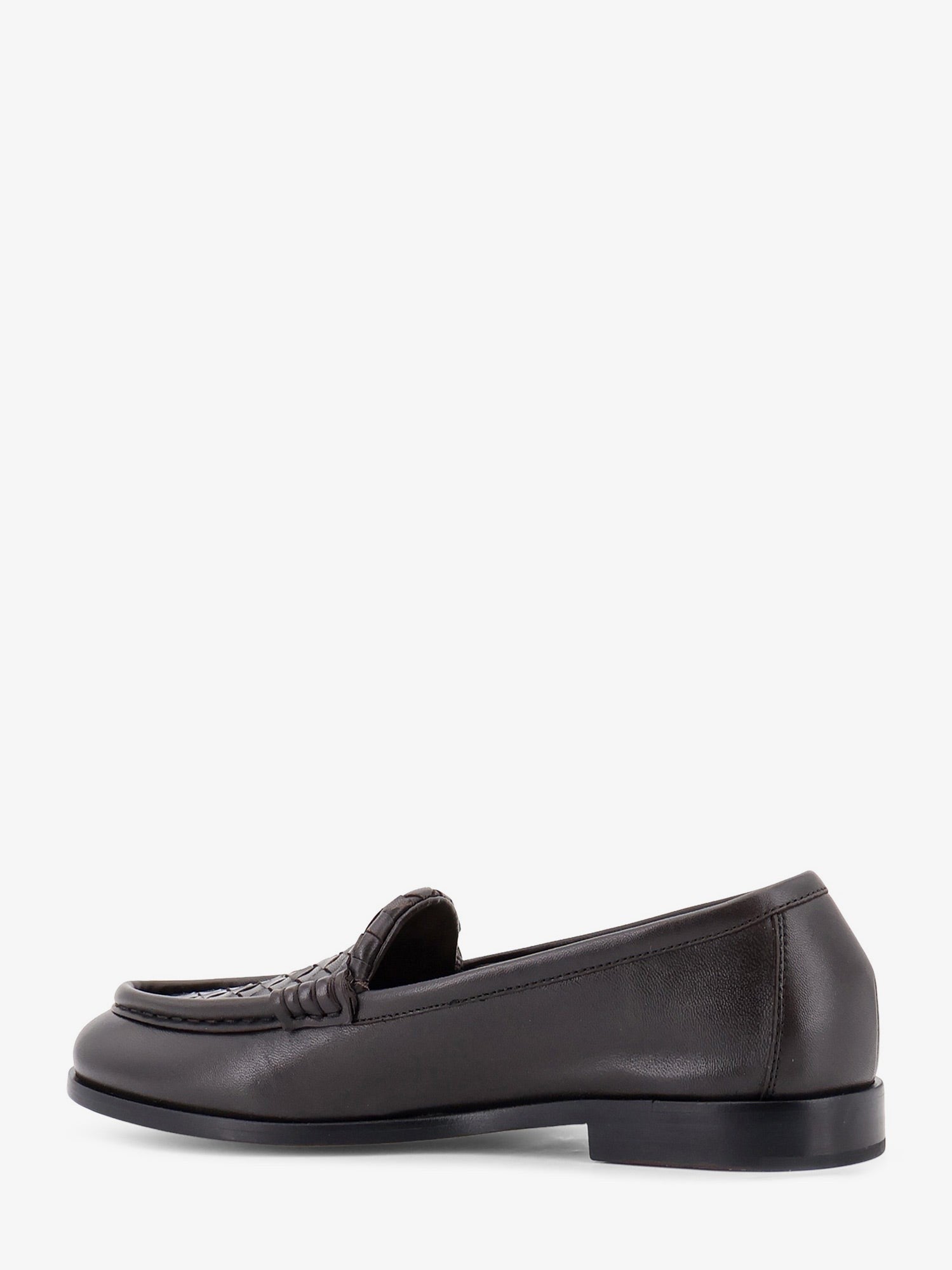 Bottega Veneta Bottega Veneta - Silenzio leather loafers with Intrecciato motif