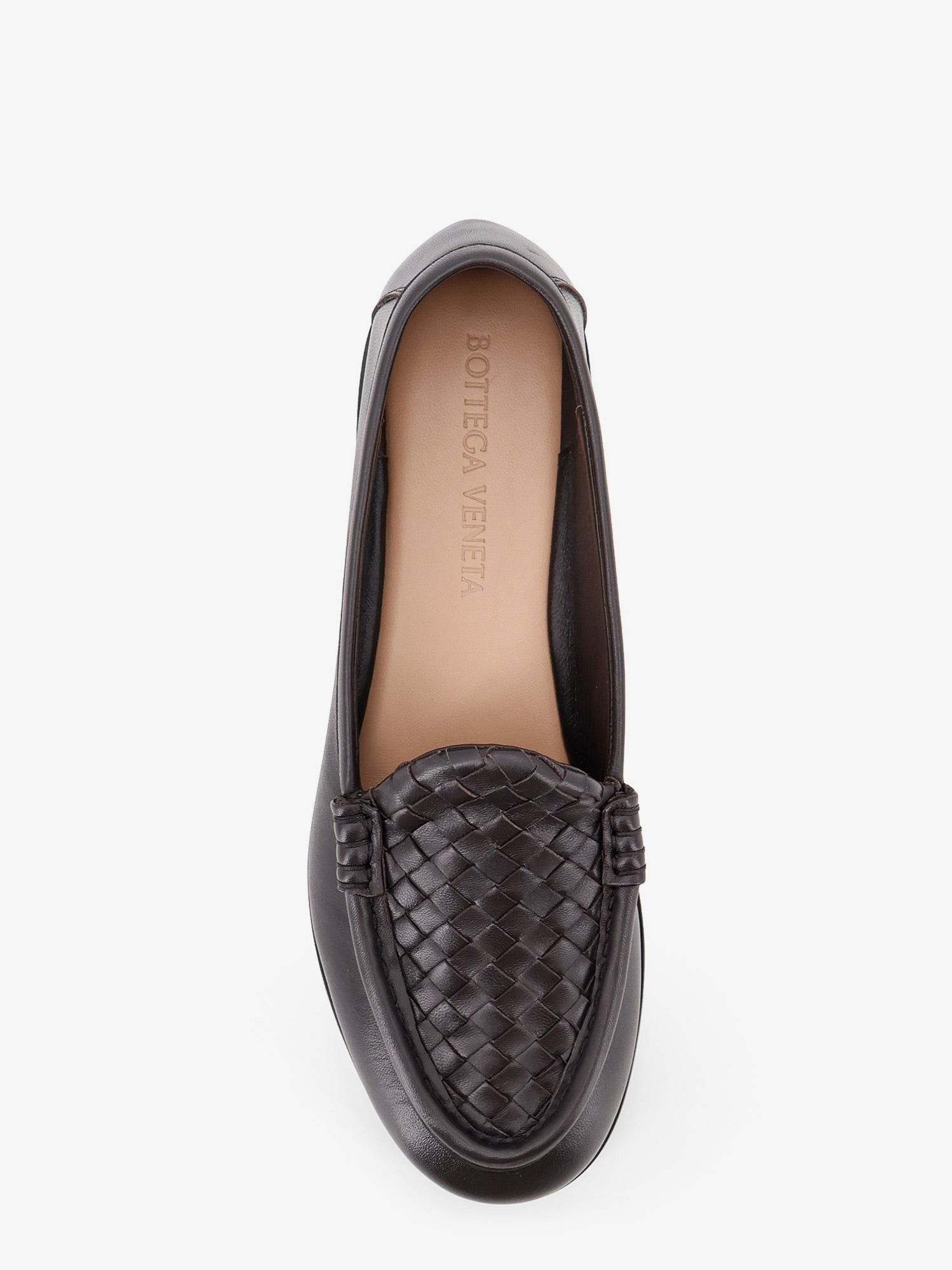 Bottega Veneta Bottega Veneta - Silenzio leather loafers with Intrecciato motif