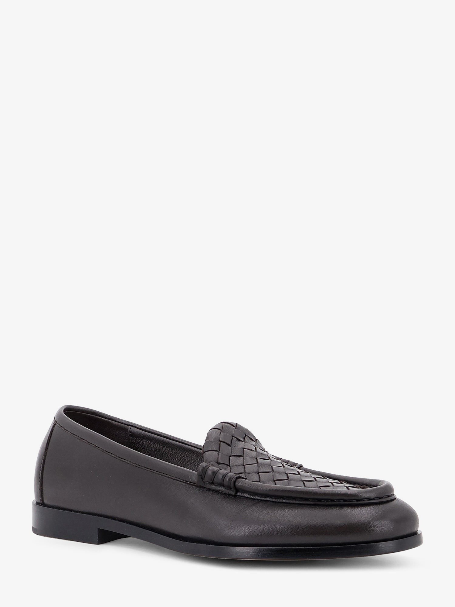 Bottega Veneta Bottega Veneta - Silenzio leather loafers with Intrecciato motif