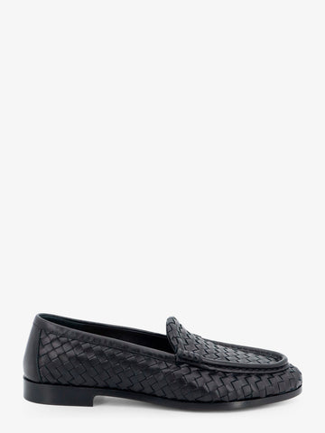 Bottega Veneta Bottega Veneta - Silenzio leather loafers with Intrecciato motif