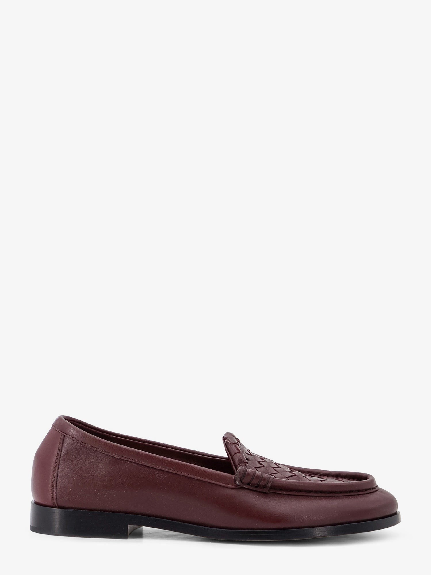Bottega Veneta - Silenzio leather loafers with Intrecciato pattern