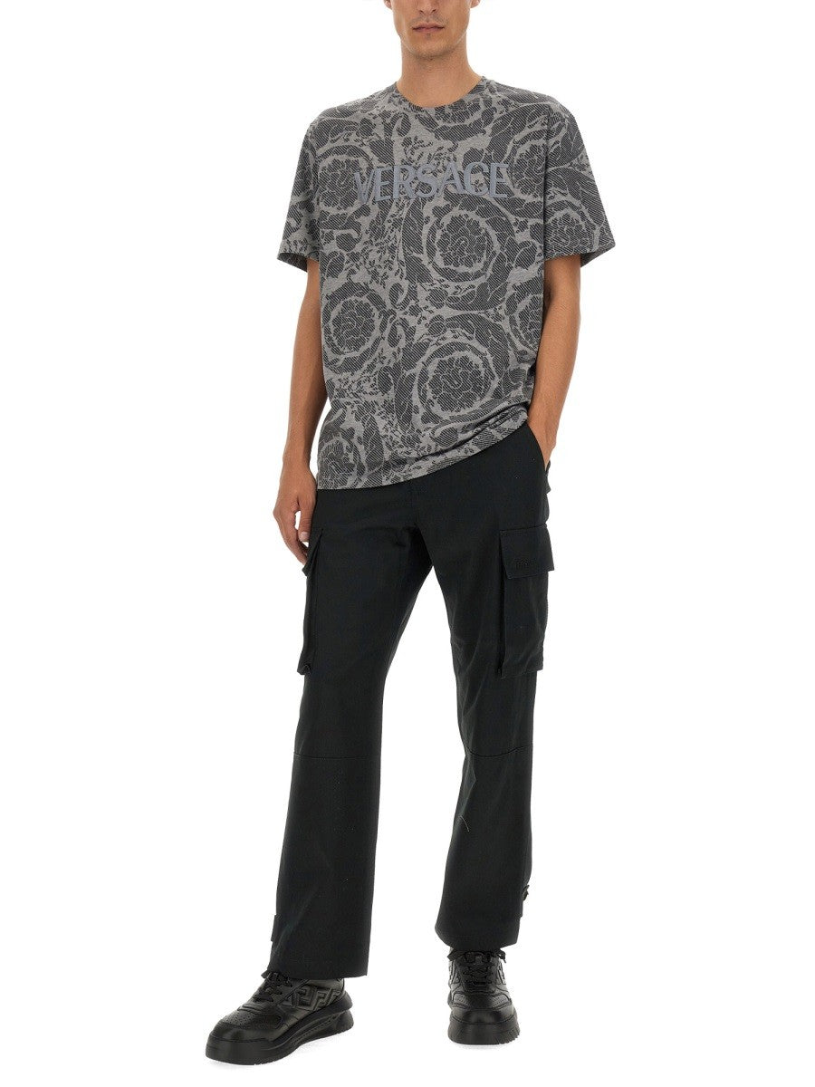 SILHOUETTE BAROQUE LOGO T-SHIRT