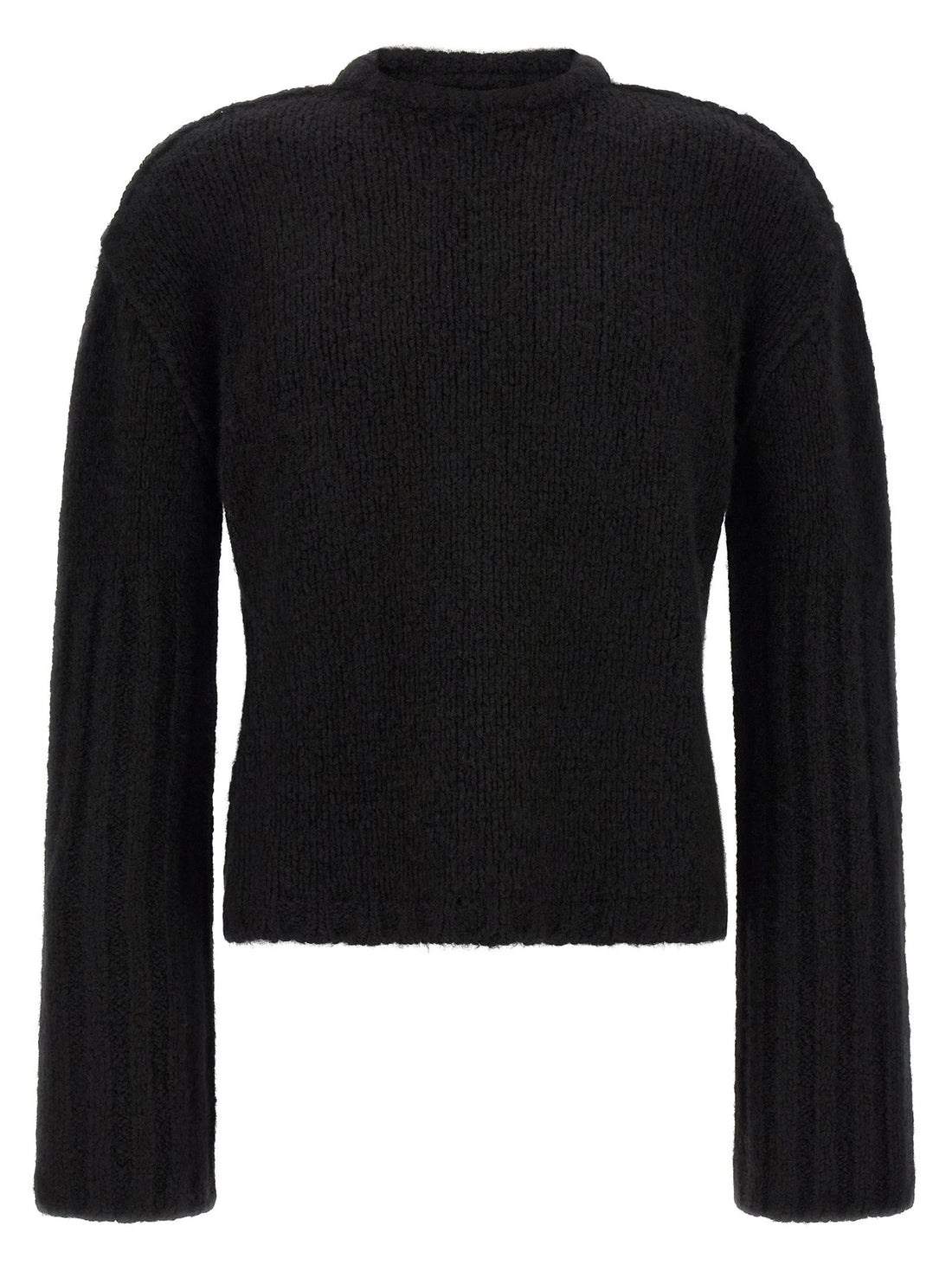 RICK OWENS - Silk and Cashmere Sweater Black